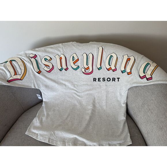 Disney Tops - Disneyland Pastel Spirit Jersey Adult XL Disney Parks Retro Rainbow NWT